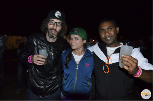 John, Anouk et David