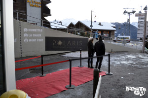 Entrée pour se rendre au Mouton Noir